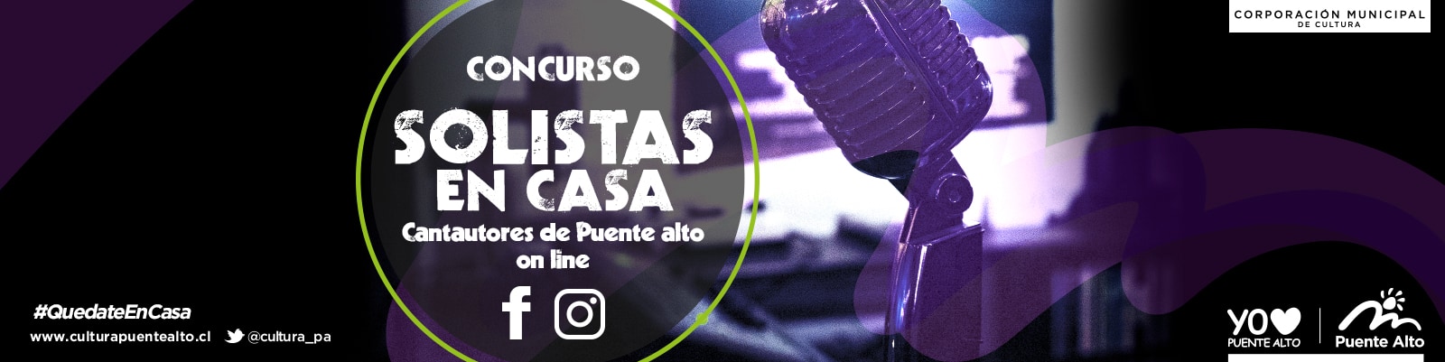 Todos invitados a participar en nuestro concurso “Solistas en casa”